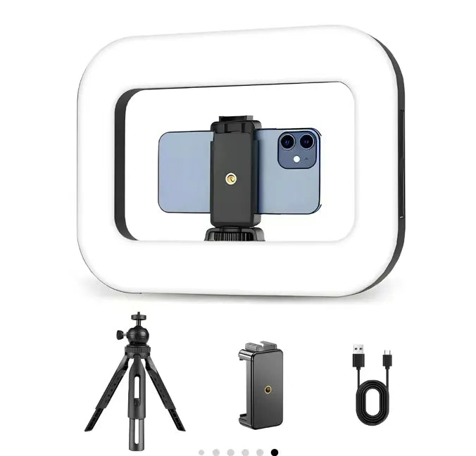Anneau lumineux vidéo rectangulaire