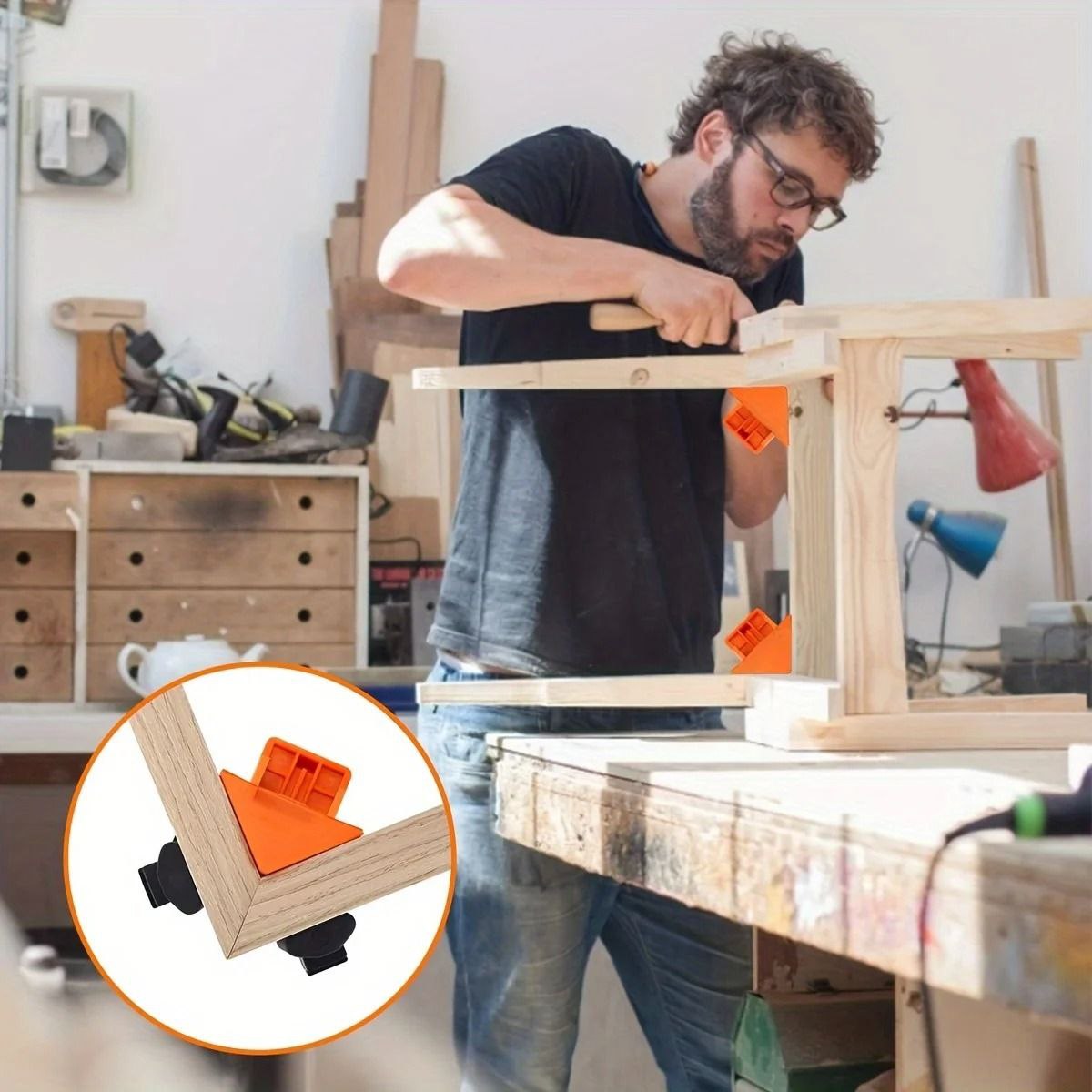 Pinces de serrage pour menuiserie et bricolage