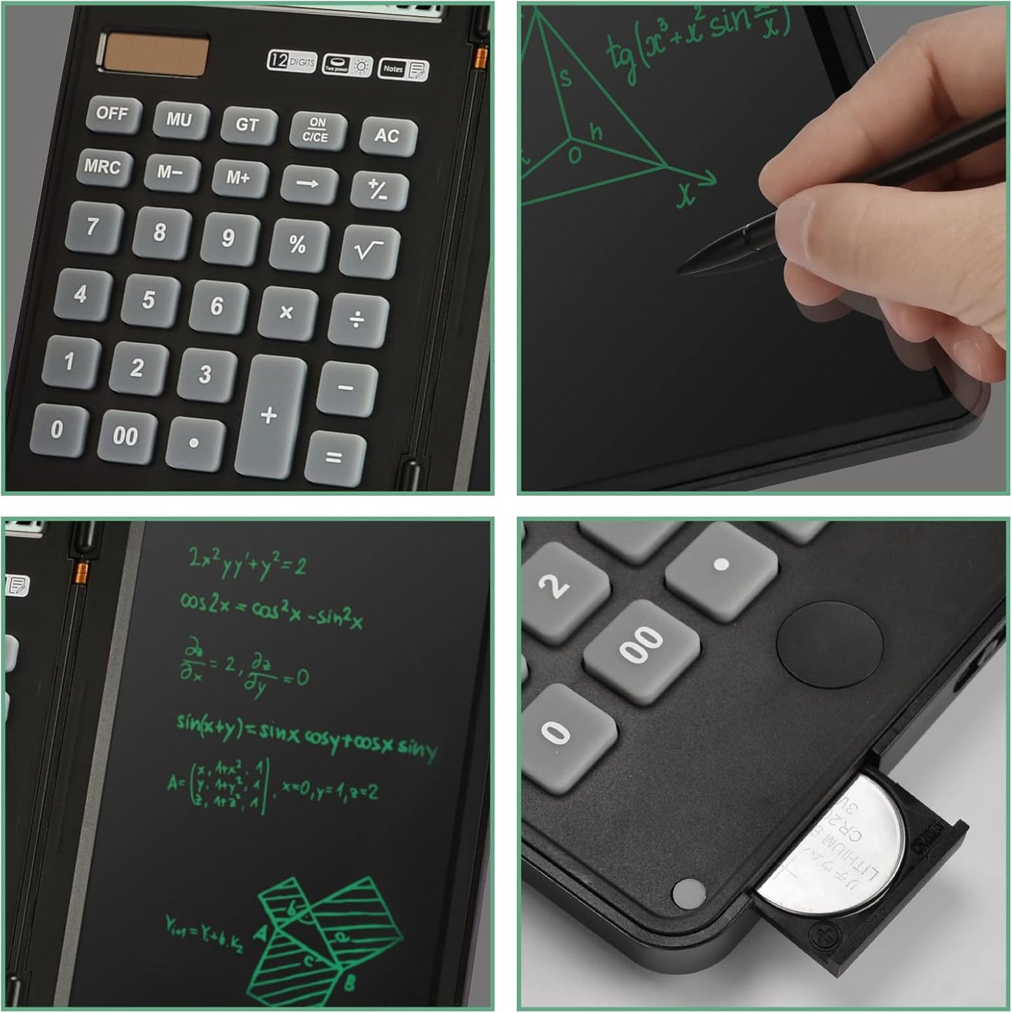 calculatrice avec bloc-notes