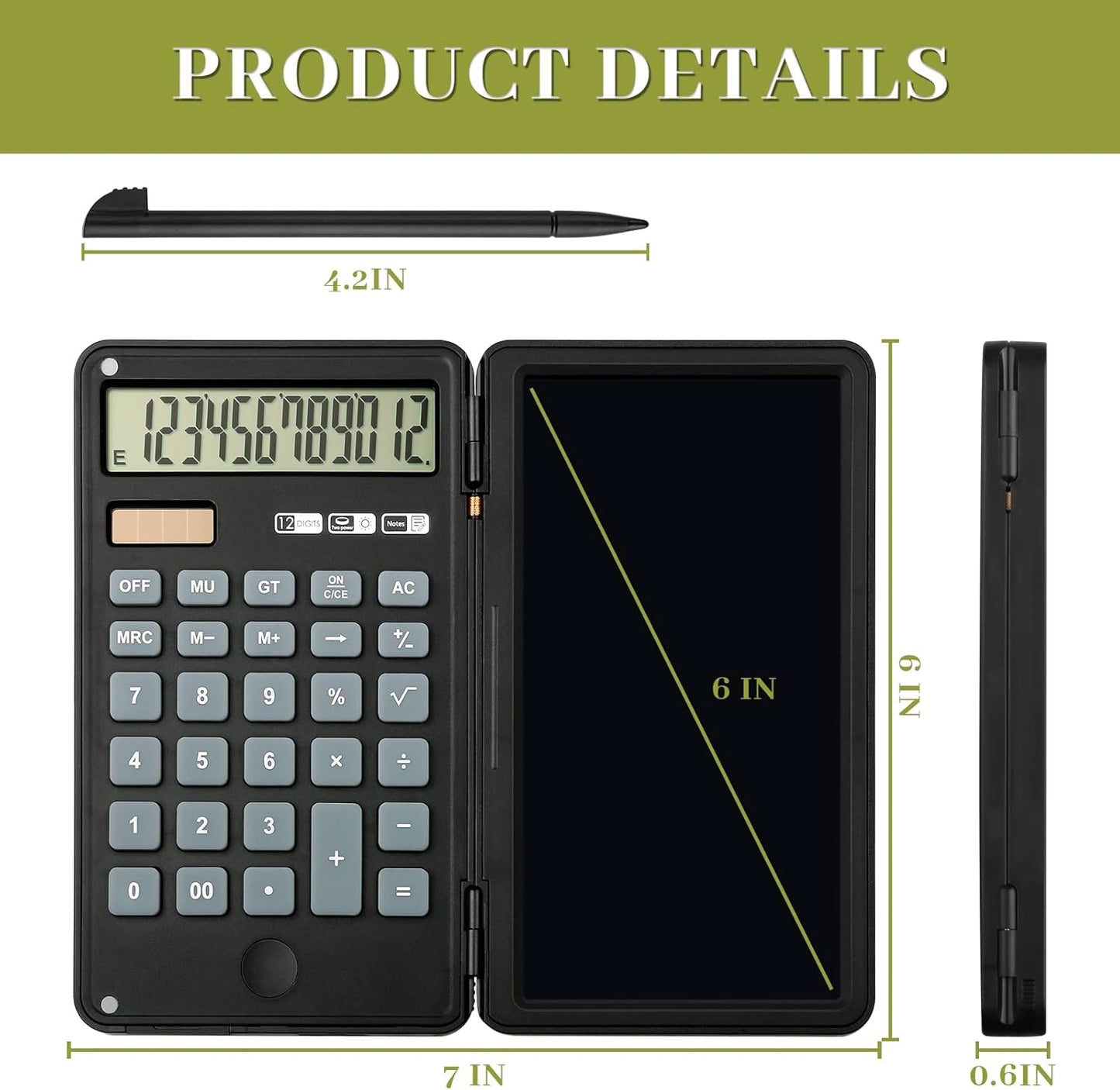 calculatrice avec bloc-notes