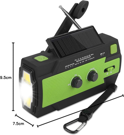 Radio solaire d'urgence