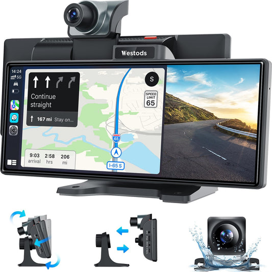CarPlay Screen with Front Camera