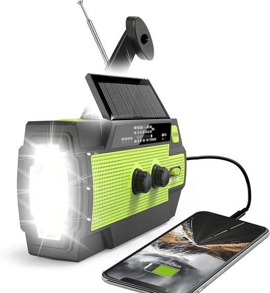 Radio solaire d'urgence