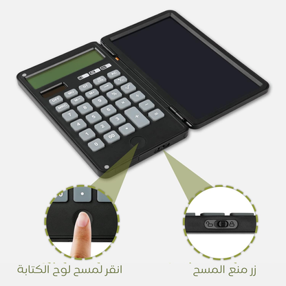 calculatrice avec bloc-notes
