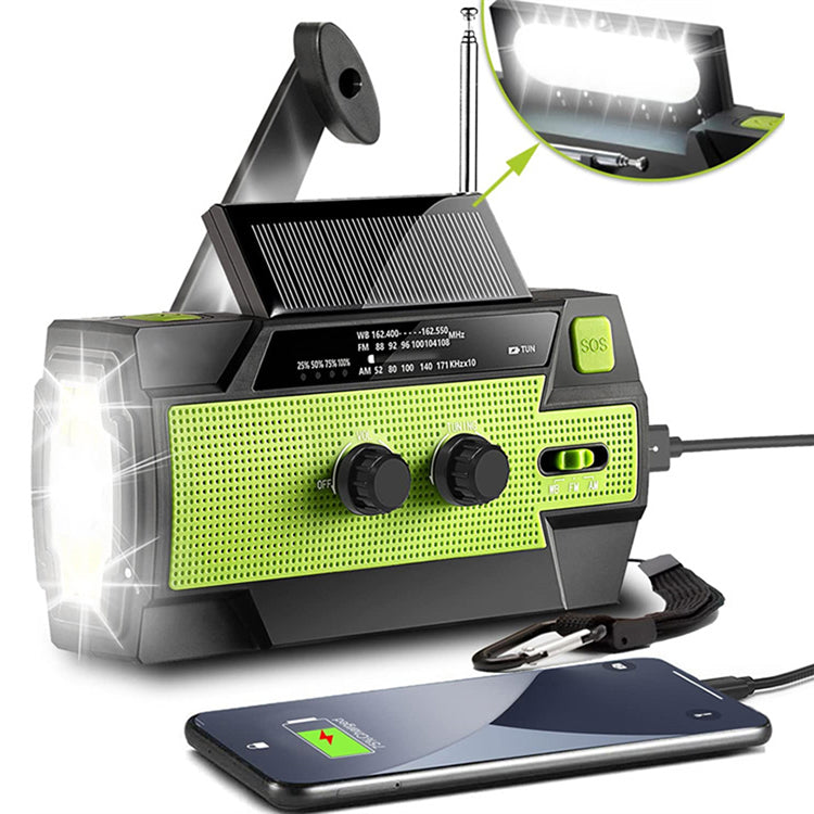 Radio solaire d'urgence