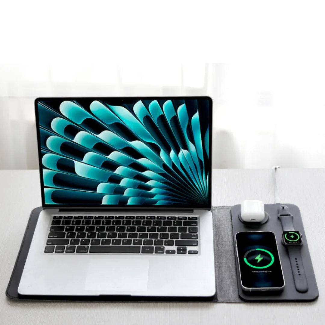 Sac pour ordinateur avec chargeur sans fil