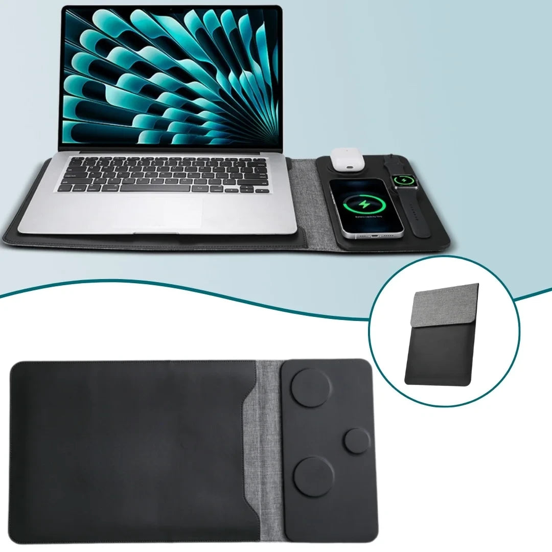 Sac pour ordinateur avec chargeur sans fil